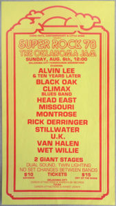 8/6/1978 The Oklahoma Jam