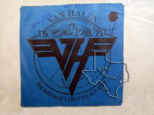 7/12/1979 Van Halen - Houston, TX @ Music Hall