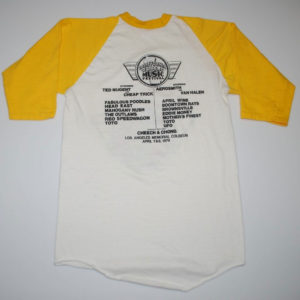 4/8/1979 California World Music Festival jersey