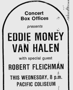 4/12 & 4/13/1979 - Van Halen Seattle