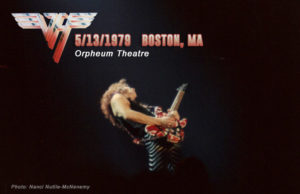 5/13/1979 Van Halen - Boston,MA (Photo: Nanci McNenemy)