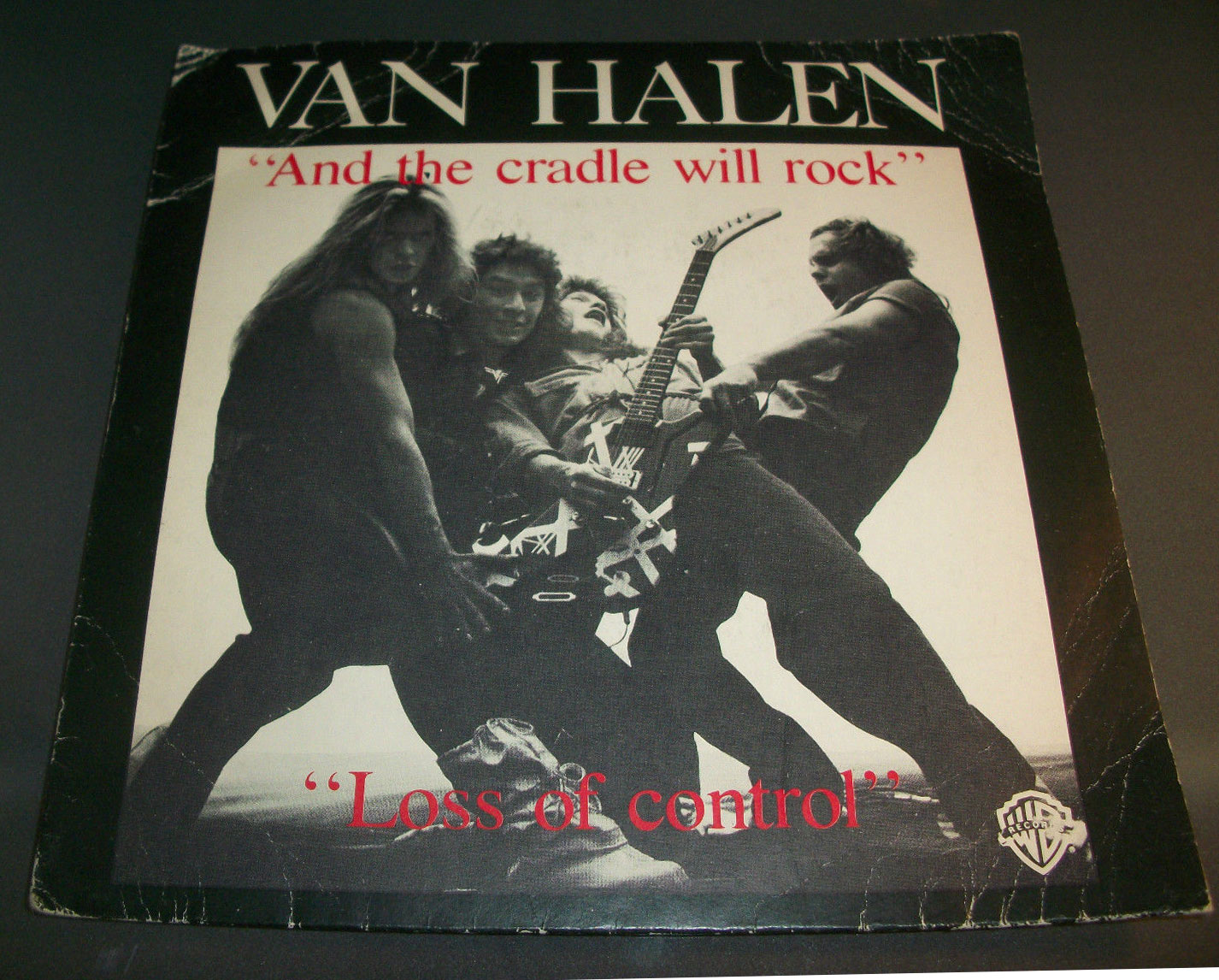 1980 "And The Cradle Will Rock" single b/w "Loss of Control" Van Halen