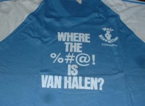 9/19/1980 Van Halen LA Sports Arena