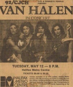 5/12/1981 Van Halen