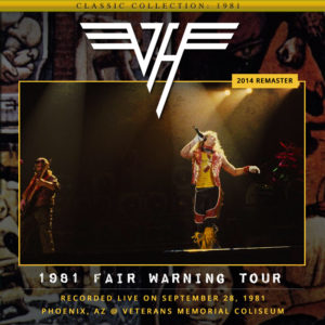 9/28/1981 Van Halen bootleg cover