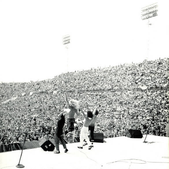 1981 Tangerine Bowl Van Halen