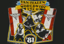 1981 Tour Dates – Fair Warning Tour