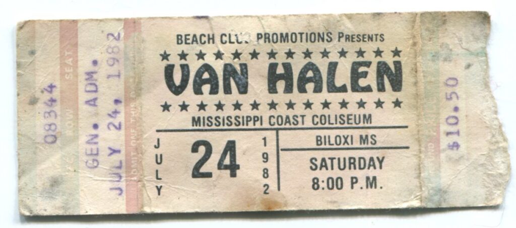 Van Halen - 7/24/1982 - Biloxi, MS @ Mississippi Coast Coliseum
