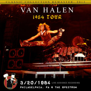 3/20/1984 Van Halen bootleg cover