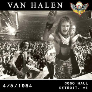 4/5/1984 Van Halen bootleg cover