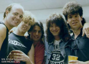 May 1984 Van Halen - San Francisco, CA w opening band The Velcros