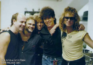 May 1984 Van Halen live San Francisco, CA