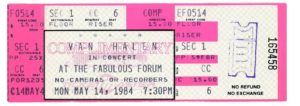 Van Halen 5/14/1984 The Forum (Inglewood, CA)
