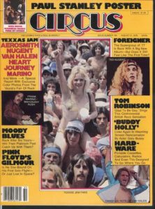 7/1/1978 Van Halen Texxas Jam - Circus magazine