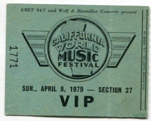 4/8/1979 Van Halen Califfornia World Music Festival