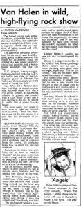 4/12/1979 Van Halen review