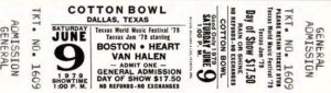 6/9/1979 - Van Halen @ Texxas Jam