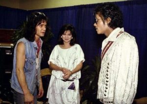 7/14/1984 Eddie with Michael Jackson
