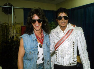 7/14/1984 Eddie w Michael Jackson live