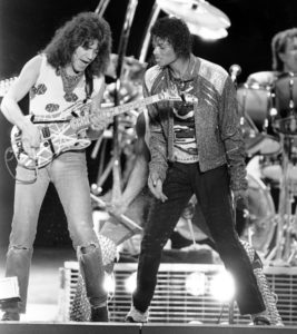 7/14/1984 Eddie w Michael Jackson live