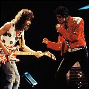 7/14/1984 Eddie w Michael Jackson live