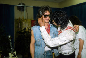 7/14/1984 Eddie w Michael Jackson live