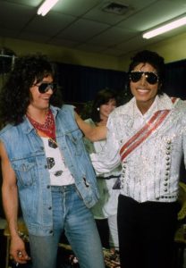 7/14/1984 Eddie w Michael Jackson live