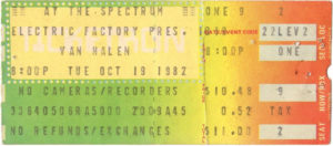 10/19/1982 Philly Spectrum