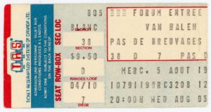 8/5/1981 - Montreal Forum Québec Canada
