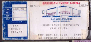 11/15/1982 East Rutherford, NJ