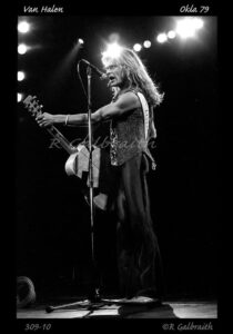 7/21/1979 Van Halen in Oklahoma City (Photos: Richard Galbraith)