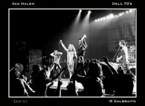 7/21/1979 Van Halen in Oklahoma City (Photos: Richard Galbraith)