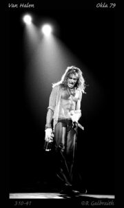 7/21/1979 Van Halen in Oklahoma City (Photos: Richard Galbraith)