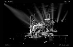 7/21/1979 Van Halen in Oklahoma City (Photos: Richard Galbraith)