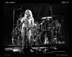 7/21/1979 Van Halen in Oklahoma City (Photos: Richard Galbraith)