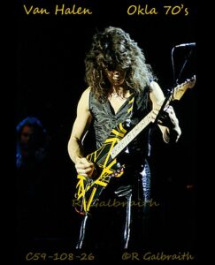7/21/1979 Van Halen in Oklahoma City (Photos: Richard Galbraith)