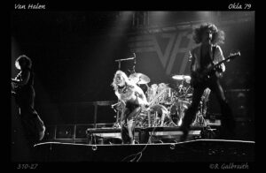 7/21/1979 Van Halen in Oklahoma City (Photos: Richard Galbraith)