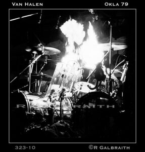7/21/1979 Van Halen in Oklahoma City (Photos: Richard Galbraith)