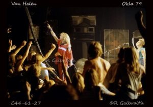 7/21/1979 Van Halen in Oklahoma City (Photos: Richard Galbraith)