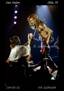 7/21/1979 Van Halen in Oklahoma City (Photos: Richard Galbraith)