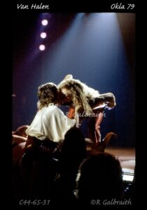 7/21/1979 Van Halen in Oklahoma City (Photos: Richard Galbraith)