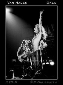 7/21/1979 Van Halen in Oklahoma City (Photos: Richard Galbraith)